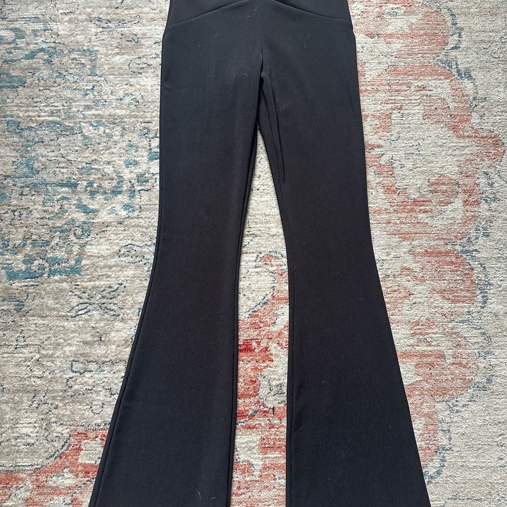Zara black stretchy pants